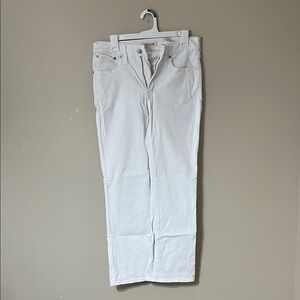 Madewell Women's Straight Leg Jeans - White